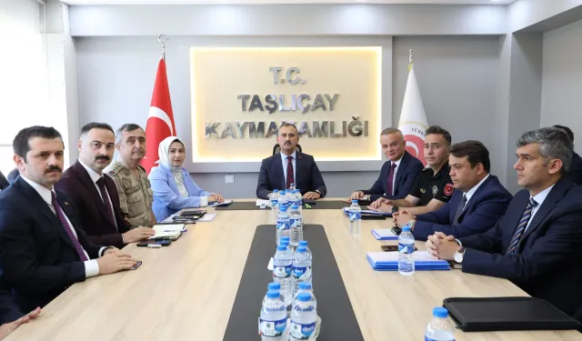 Ağrı’da güvenlik ve asayiş konuları görüşüldü