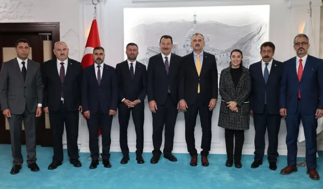 Ali İhsan Yavuz Ağrı Valiliği’ni ziyaret etti!