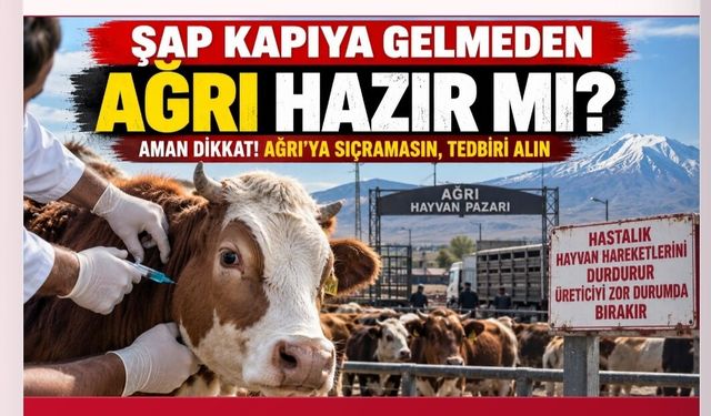 ŞAP Kapıya Gelmeden Ağrı Hazır Mı?