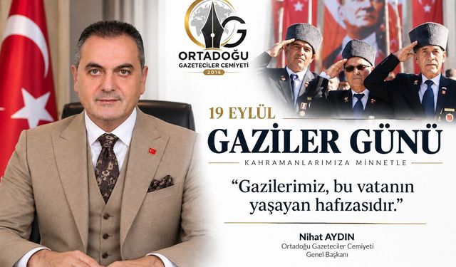 Nihat Aydın: Gazilerimiz, Bu Vatanın Yaşayan Hafızasıdır”