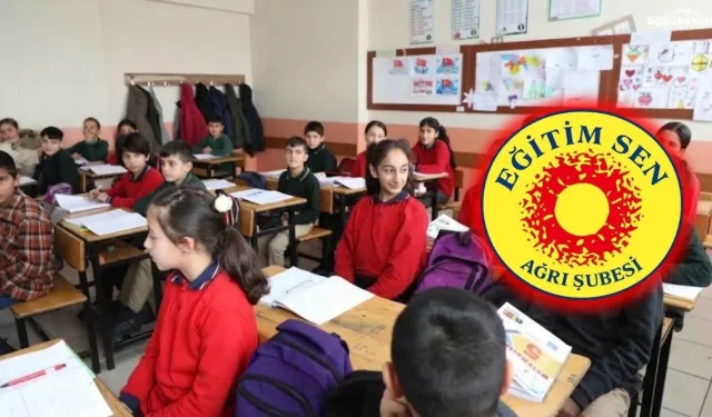 Eğitim Sen Ağrı'daki sorunlara alıcı çözüm çağrısında bulundu!