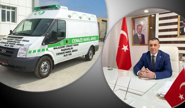 Malazgirt’e Cenaze Nakil Aracı Kazandırıldı