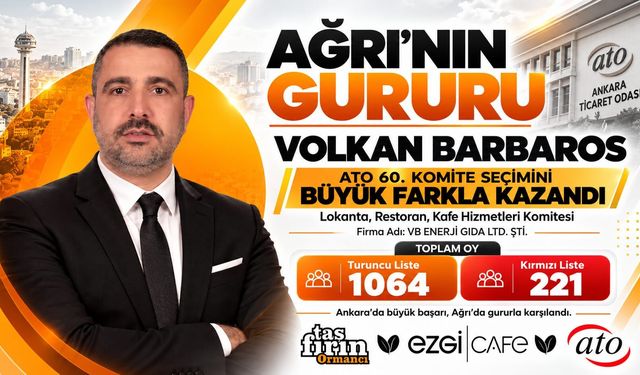 AĞRI’NIN GURURU VOLKAN BARBAROS’TAN ANKARA’DA BÜYÜK BAŞARI!