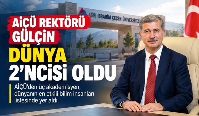 AİÇÜ'den İki Akademisyen Daha Dünya Listesinde