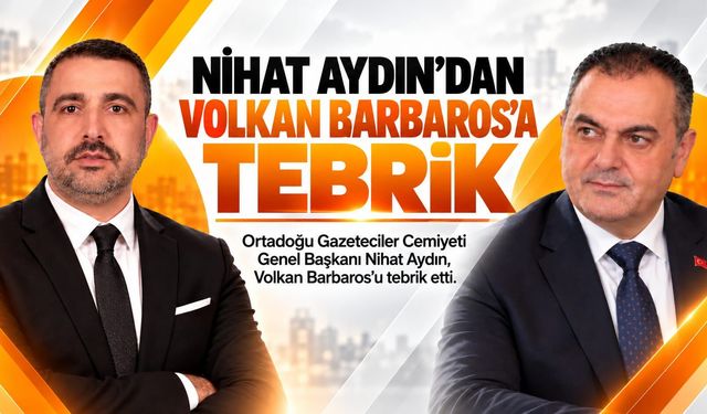 OGC GENEL BAŞKANI NİHAT AYDIN’DAN AĞRI’NIN GURURU VOLKAN BARBAROS’A TEBRİK