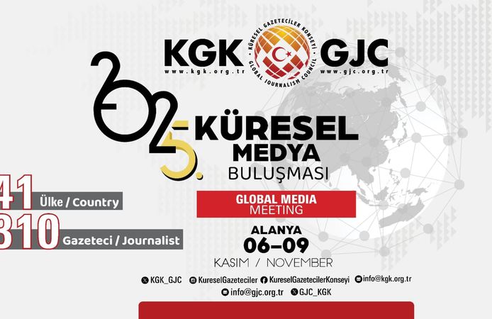KGK “5. Küresel Medya Buluşması” Alanya’da başlıyor