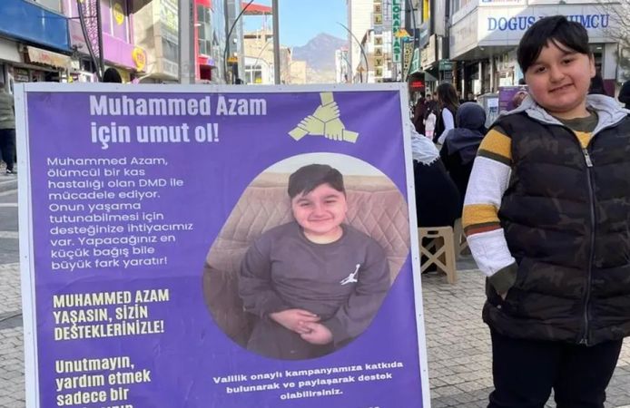 Ağrılı Muhammed Azam’a İstanbul’daki Bağış Kampanyası ile destek olunacak