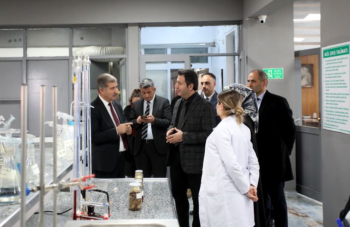 AİÇÜ Rektörü Prof. Dr. Gülçin’den Kürşad Erdoğan’a ziyaret