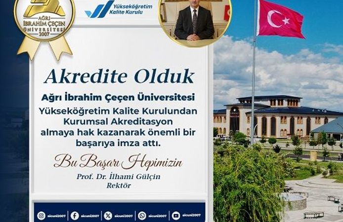 AİÇÜ, YÖKAK’tan İlk Kez Kurumsal Akreditasyon Almaya Hak Kazandı