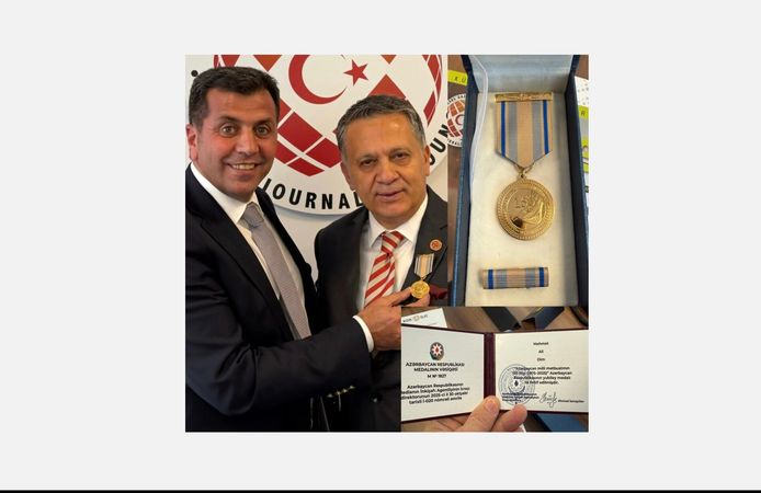 Azerbaycan’dan KGK Genel Başkanı Dim’e büyük ödül!