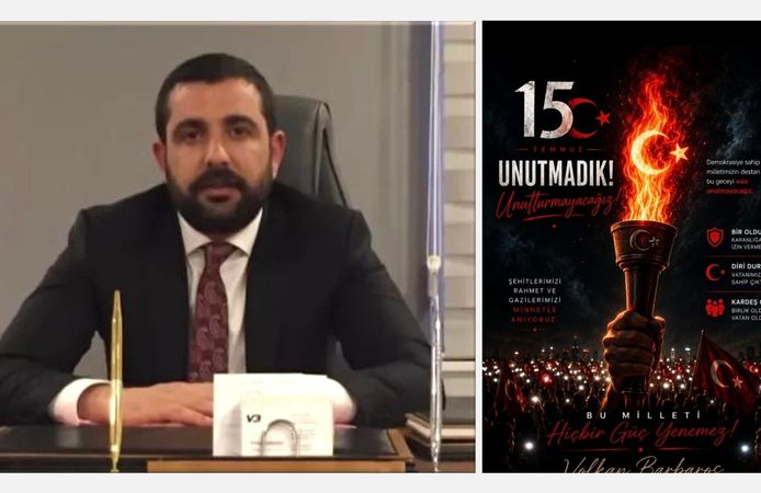 İş İnsanı Volkan Barbaros’tan 15 Temmuz Demokrasi ve Millî Birlik Günü Mesajı