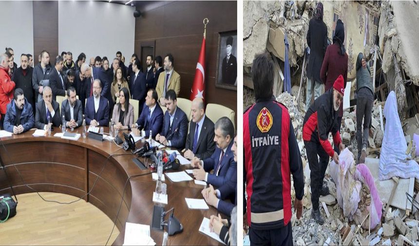 Ağrı Belediye Başkanı Savcı Sayan, Arama Kurtarma Ekibiyle Birlikte Elazığ'da