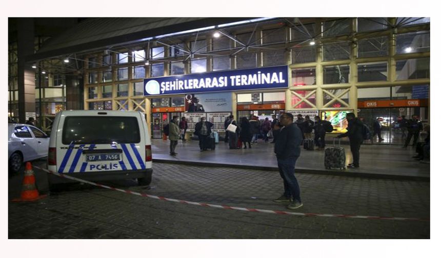 Antalya'da otogardan otobüs çıkışlarına izin verilmedi