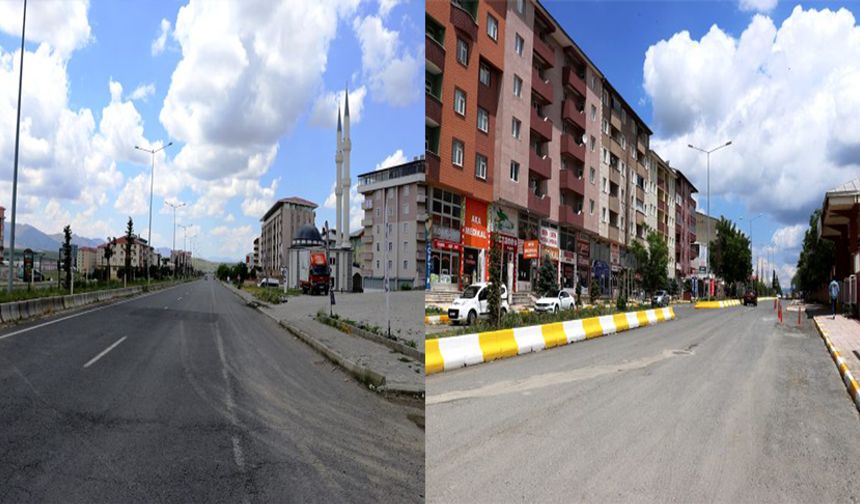 Doğu Anadolu'da sokağa çıkma kısıtlamasında cadde ve sokaklar sakin