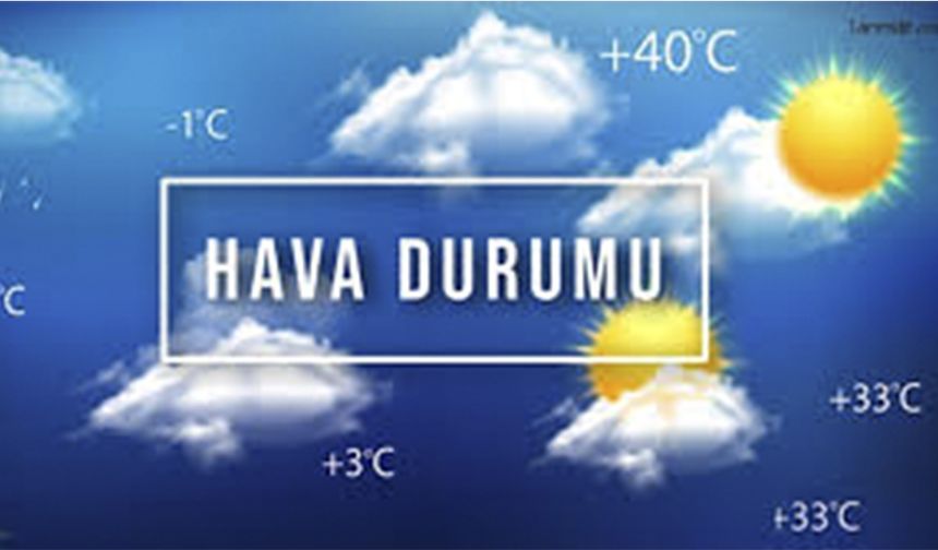 Ağrı ve çevre illerde hava sıcaklığı nasıl olacak? 