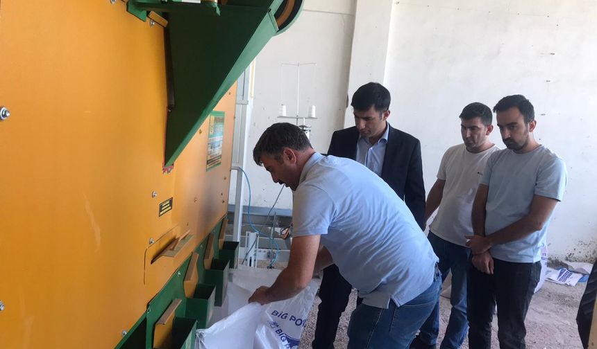 Ağrı’da Tohum Eleme ve Temizleme Tesisi kuruldu