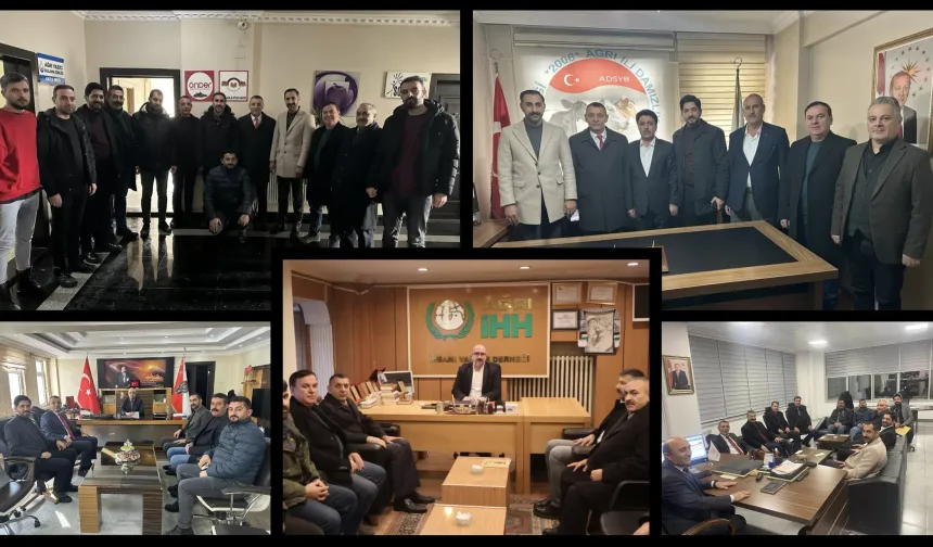AK Parti Ağrı Belediye Başkan Adayı Mehmet Salih Aydın, ziyaretlerine devam ediyor!