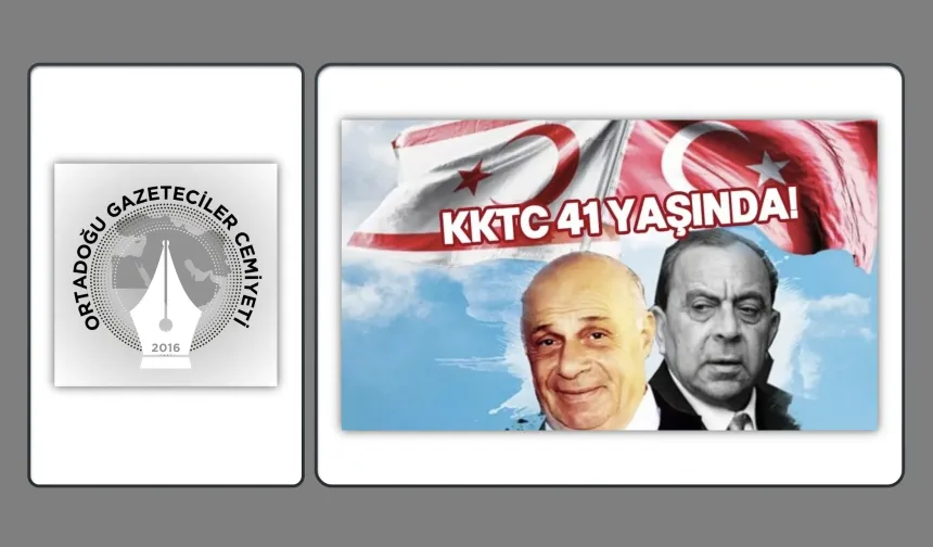 OGC Genel Başkanı Aydın, KKTC’nin 41. Kuruluş yıldönümünü kutladı