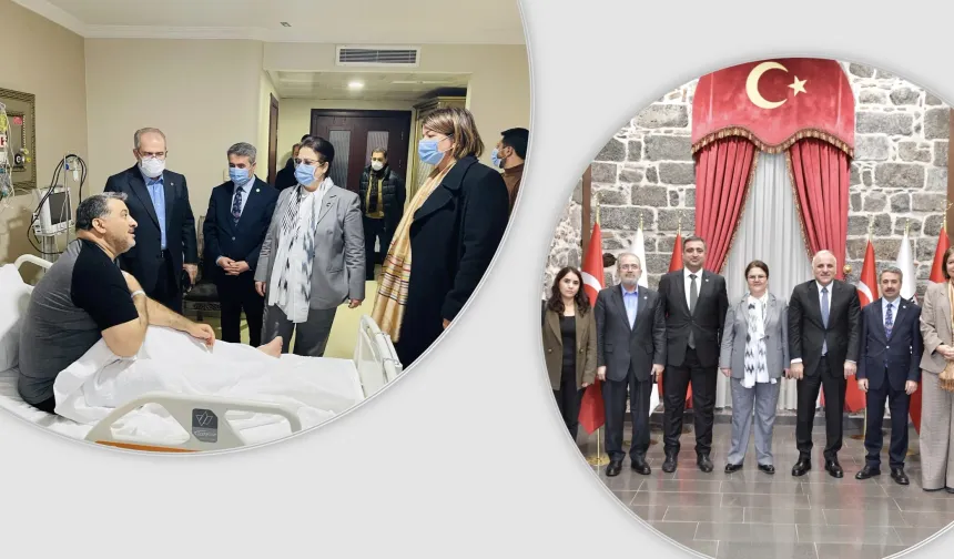 AK Parti Diyarbakır Milletvekili Ataman, Başkan Yanık ile ziyaretler gerçekleştirdi