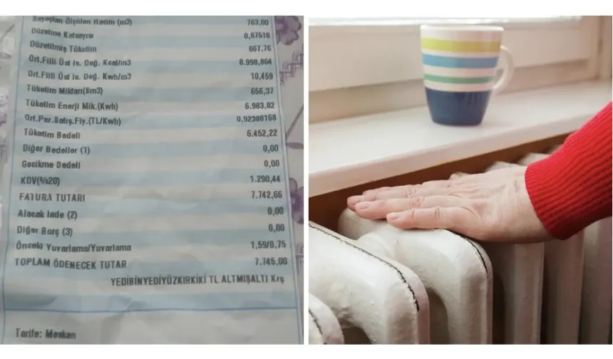 Ağrı’daki 7.745 TL’lik doğalgaz faturası tepki çekti!
