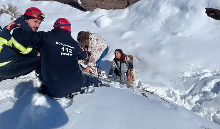 Ağrı’da zincirleme kaza meydana geldi