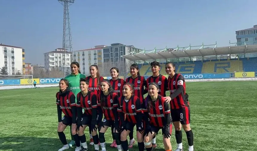 Ağrılı Kadın Futbol Takımı, zafere imza attı!