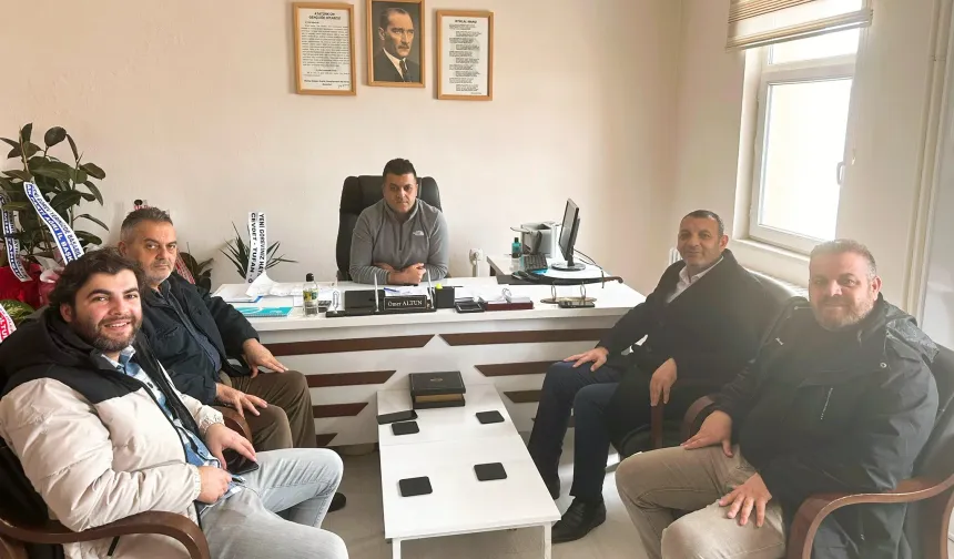 Ömer Altun’a hayırlı olsun ziyareti yapıldı