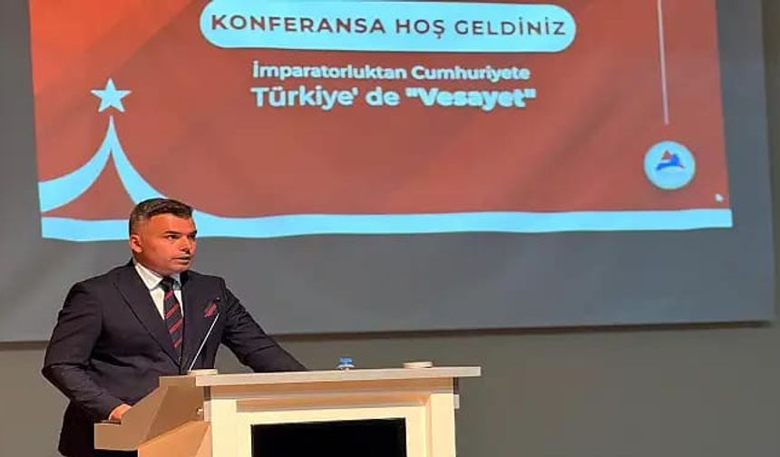 Prof. Dr. Yakup Karataş’tan AİÇÜ’de “İmparatorluktan Cumhuriyete Türkiye’de Vesayet” Konferansı