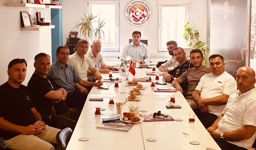KGK, Azerbaycanlı gazi gazetecileri ağırladı