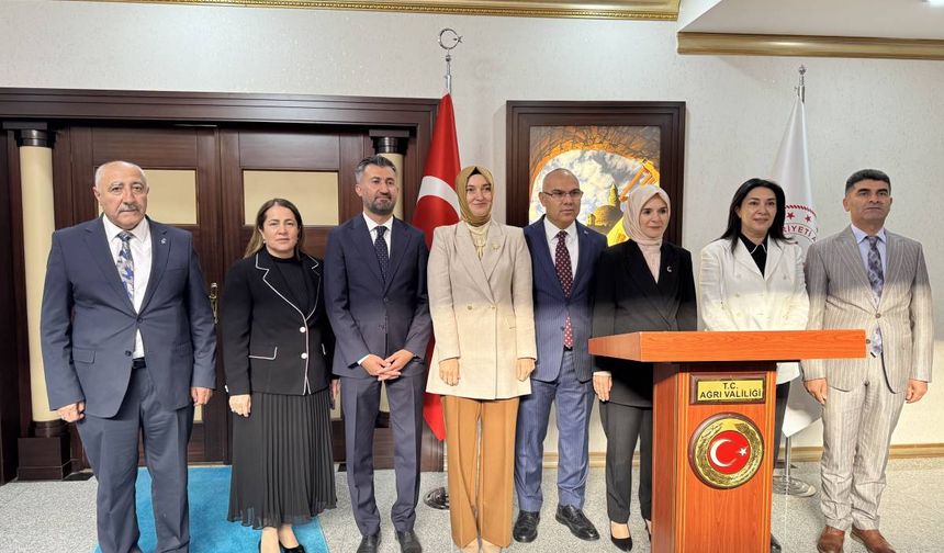 Aile ve Sosyal Hizmetler Bakanı Göktaş, Ağrı’yı ziyaret etti