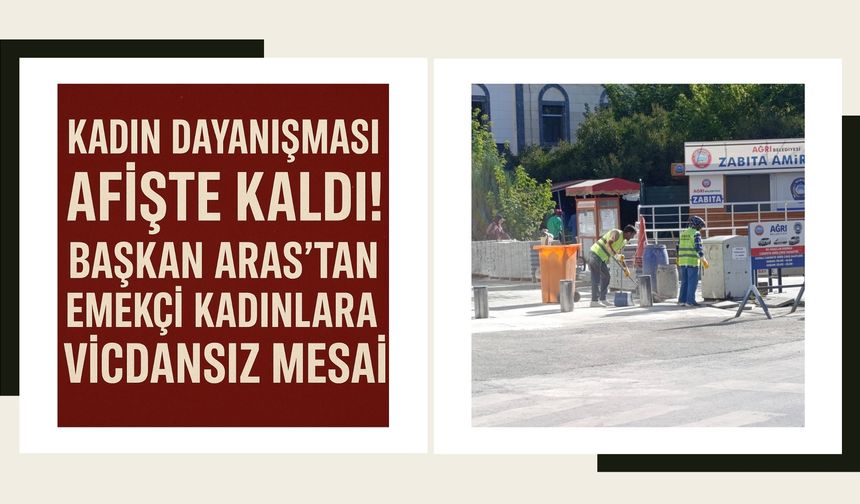 On binlerin geçtiği caddede çöp toplayan emekçi kadına sahip çıkan yok!
