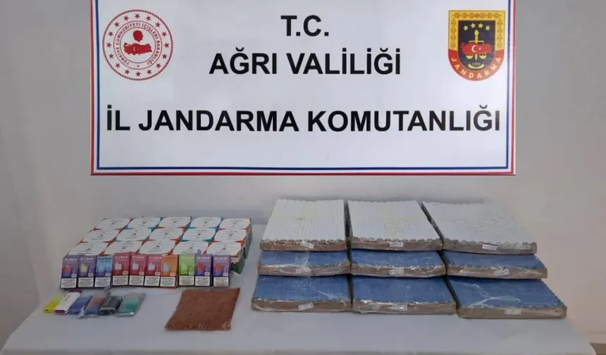 Ağrı'da kaçak botox malzemesi ele geçirildi!
