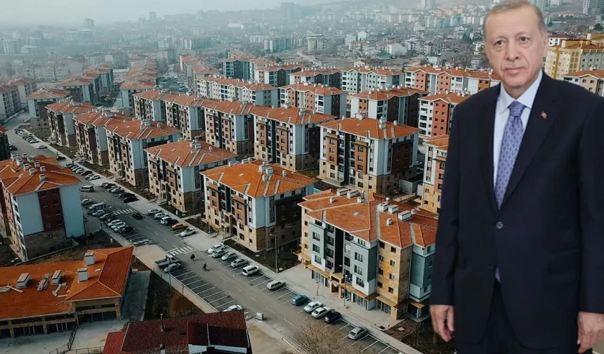 Cumhurbaşkanı Erdoğan, TOKİ müjdesini verdi!
