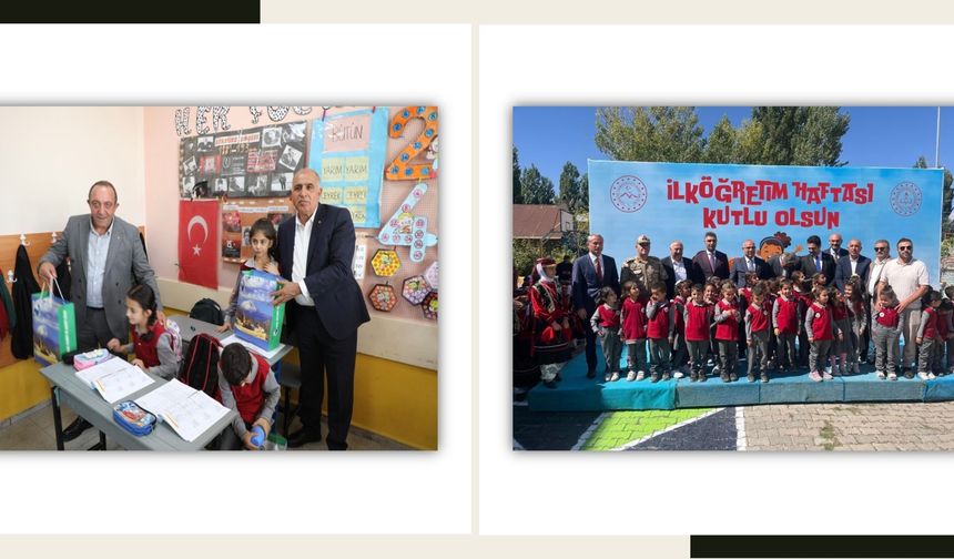 Başkan Alpaslan, İlköğretim Haftası Kutlama Programı'na katıldı