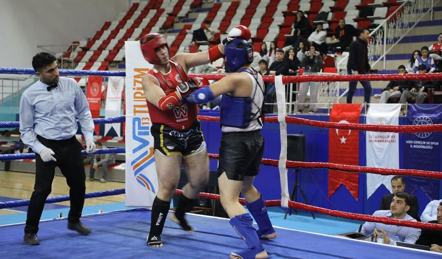 Ağrı’da Muay Thai Rüzgarı Esti