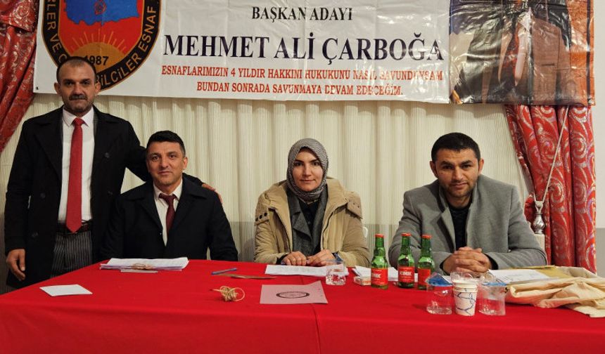 Başkan Çarboğa, 3. dönemine başladı!