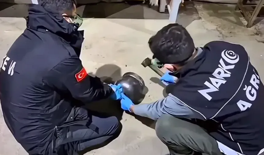 Ağrı’da uyuşturucu operasyonu: 1 kişi tutuklandı!