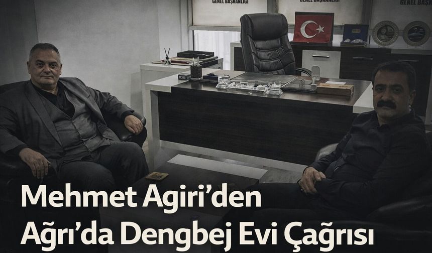 Ağrı’da Dengbej Evi Çağrısı: Mehmet Agıri’den Önemli Vurgu