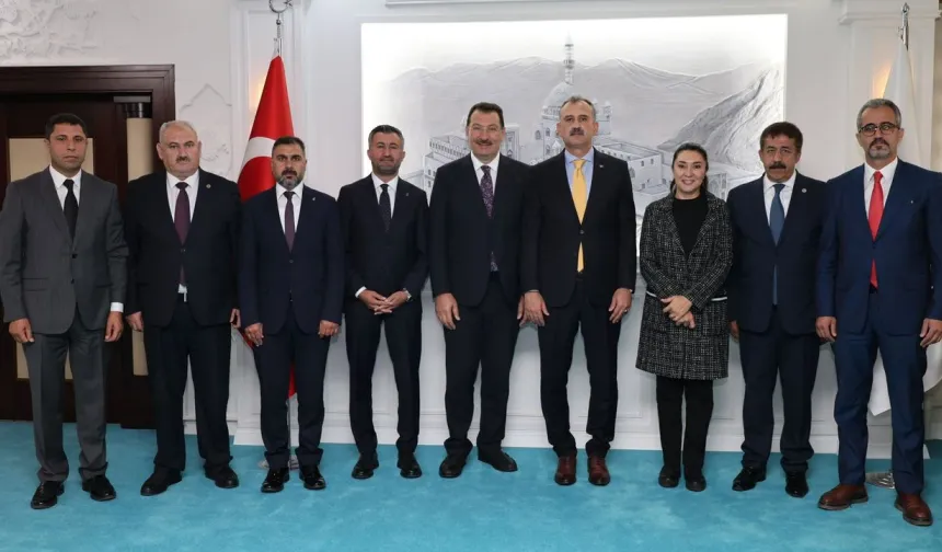Ali İhsan Yavuz Ağrı Valiliği’ni ziyaret etti!