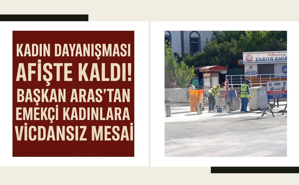 On binlerin geçtiği caddede çöp toplayan emekçi kadına sahip çıkan yok!