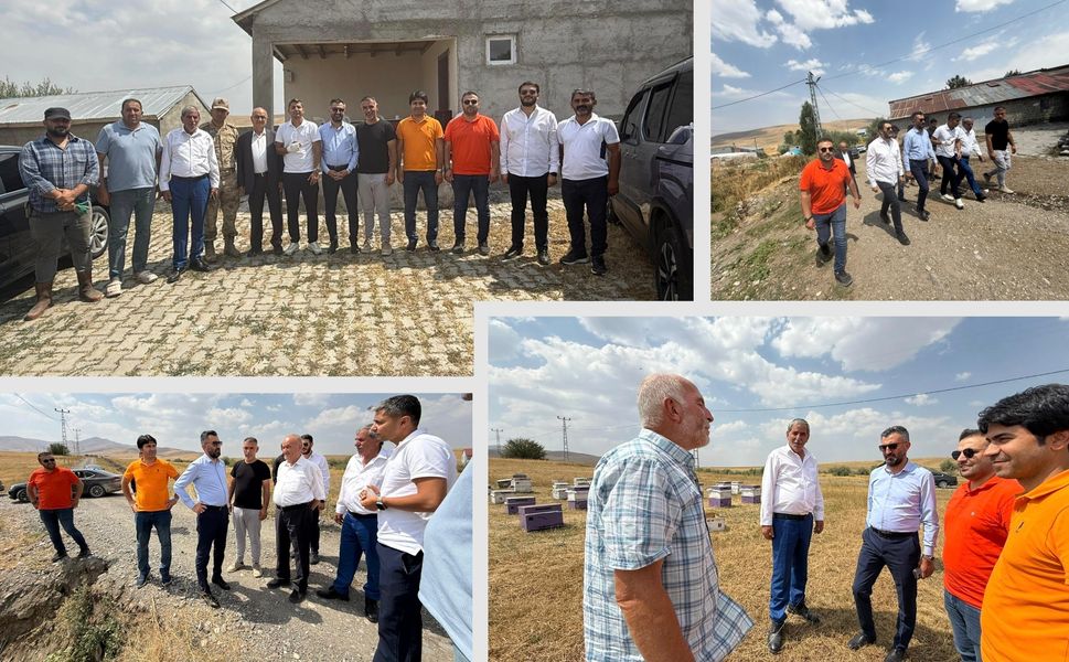 AK Parti Ağrı İl Başkanı Yıldız, Ceylanlı Köyü’nü Ziyaret Etti