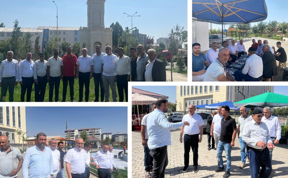 Halil Özyolcu, Patnos’ta Vatandaşlarla Buluştu