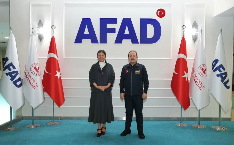 Suna Kepolu Ataman’dan AFAD Başkanına Ziyaret