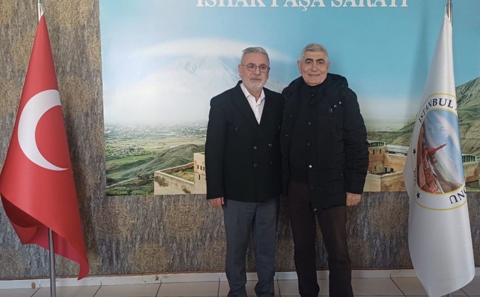 Demokrasi ve Birlik Derneği Başkanı Metiner’den Ağrılılar Federasyonu’na Ziyaret