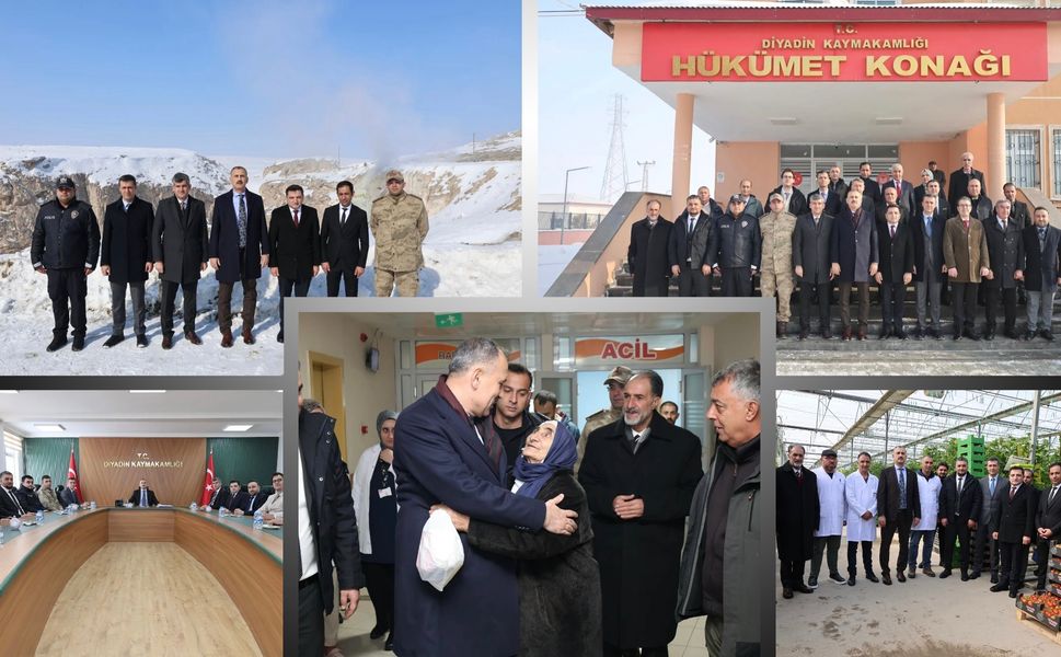 Ağrı Valisi Önder Bozkurt’tan Diyadin Çıkarması