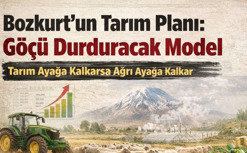 Çift ile Koyun, Gerisi Oyun: Vali Bozkurt’tan Ağrı’ya Tarım Vizyonu