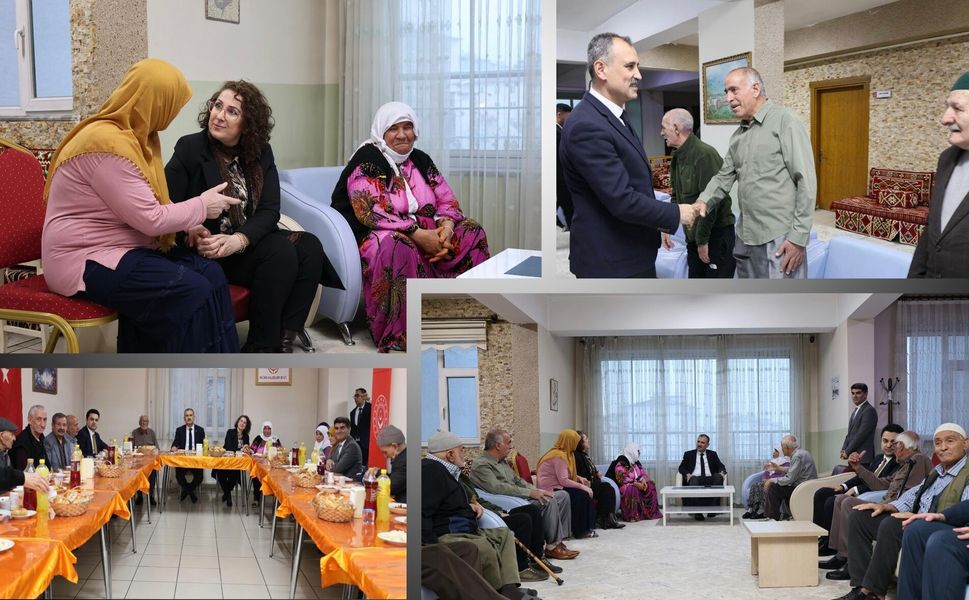 Vali Önder Bozkurt İftarı Bu Kez Huzurevi’nde Açtı