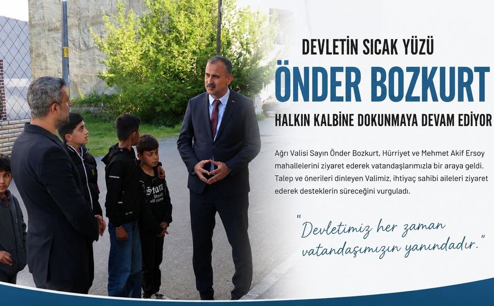 Kapıları Çalan Bir Vali, Gönüllere Dokunan Bir Devlet Anlayışı