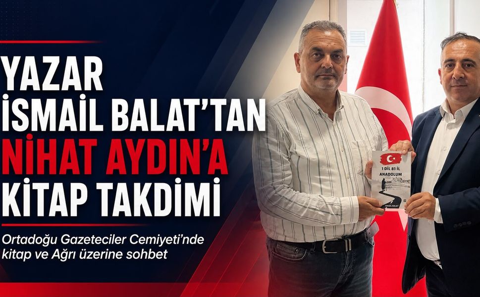 İsmail Balat’tan OGC’ye Kitaplı Ziyaret!