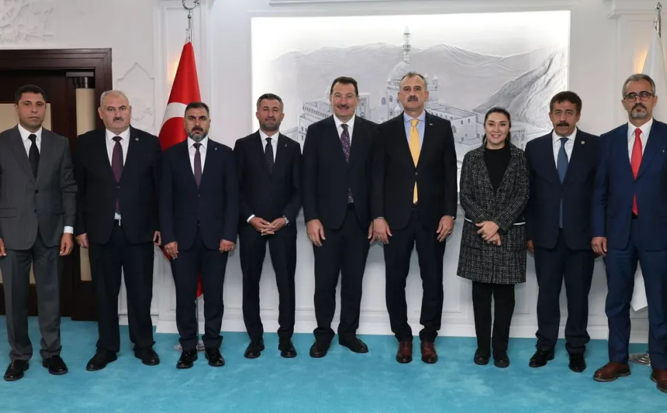 Ali İhsan Yavuz Ağrı Valiliği’ni ziyaret etti!